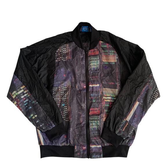 adidas Jackets & Blazers - Adidas Women's Size M Tokyo Super Star Full Zip Windbreaker Jacket